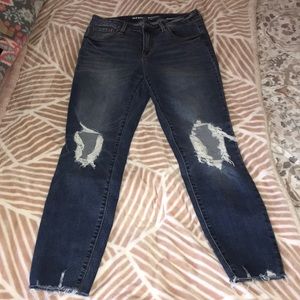 Hi rise jegging crop